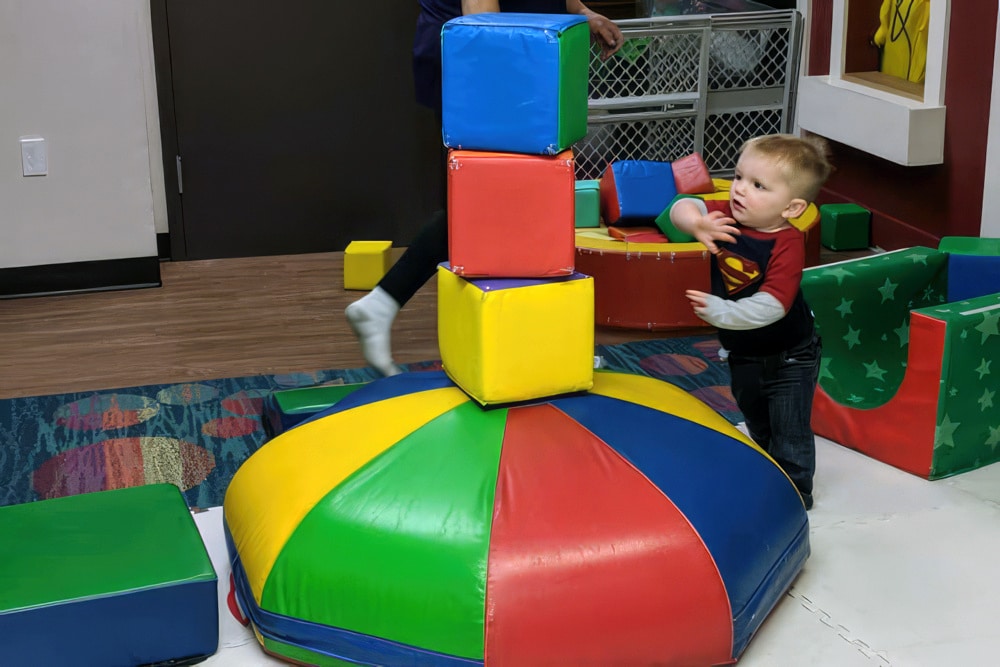 An Indoor Activity Center Keeps Your Toddler Moving