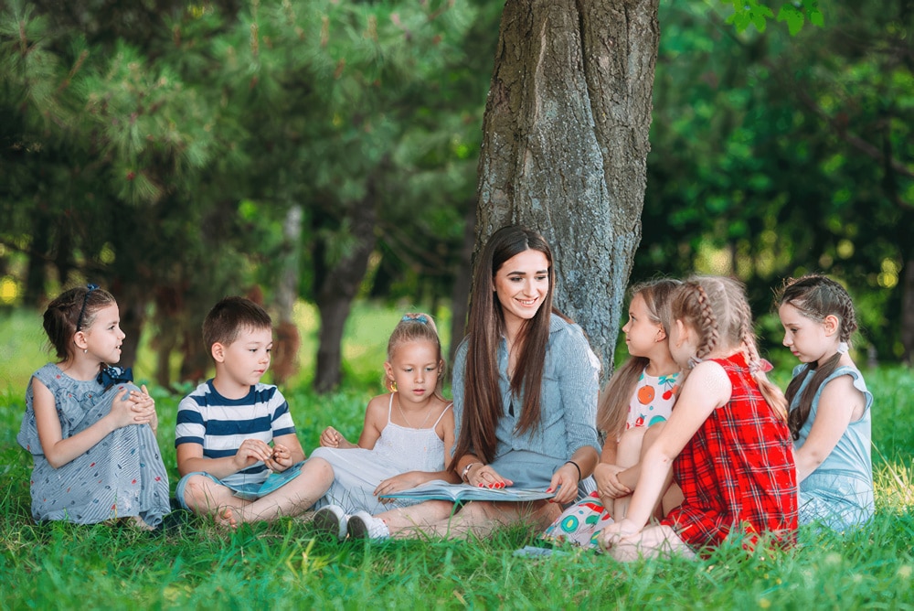 An Outdoor Classroom For More Creative Learning